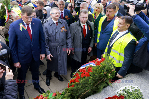 Dzień Zwycięstwa na terenie Mauzoleum Żołnierzy Radzieckich