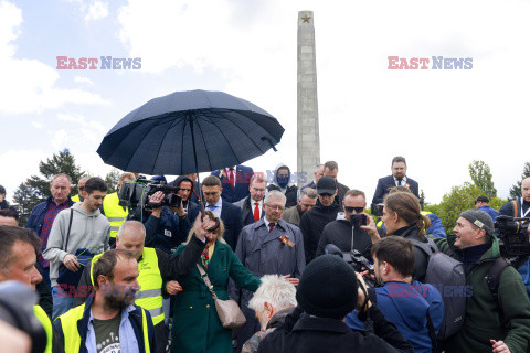 Dzień Zwycięstwa na terenie Mauzoleum Żołnierzy Radzieckich