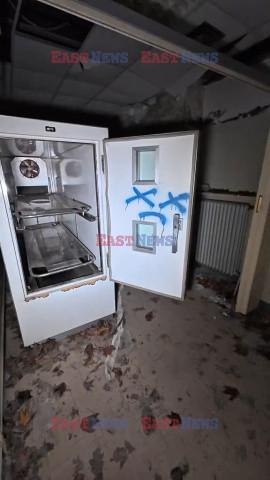 Kostnica w opuszczonej kaplicy
