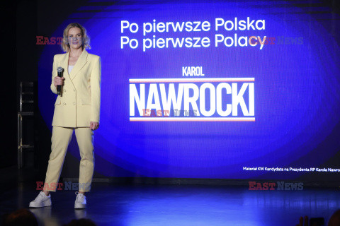 Spotkanie z Martą Nawrocką w warszawskich Hybrydach