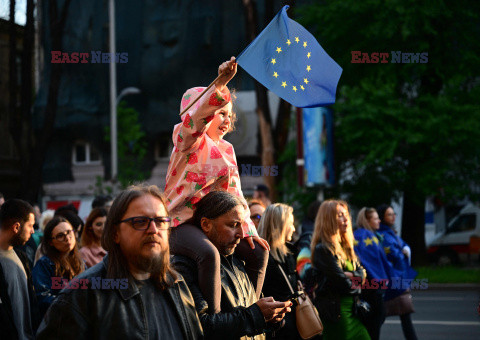 Proeuropejski marsz w Bukareszcie