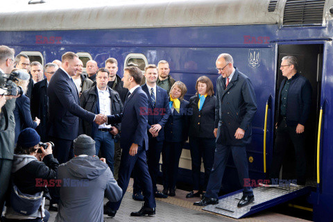 Europejscy politycy z wizytą w Kijowie