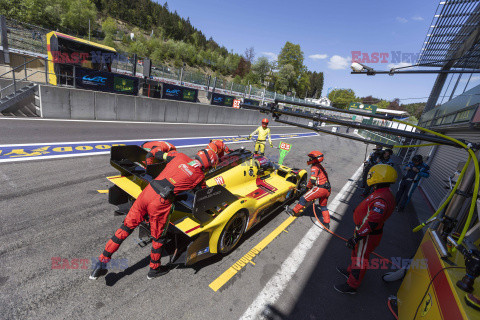 Robert Kubica na wyścigach Spa-Francorchamps