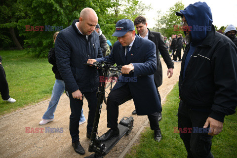 Sławomir Mentzen w Pruszkowie