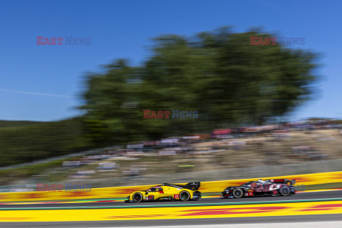 Robert Kubica na wyścigach Spa-Francorchamps