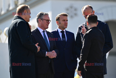 Europejscy politycy z wizytą w Kijowie