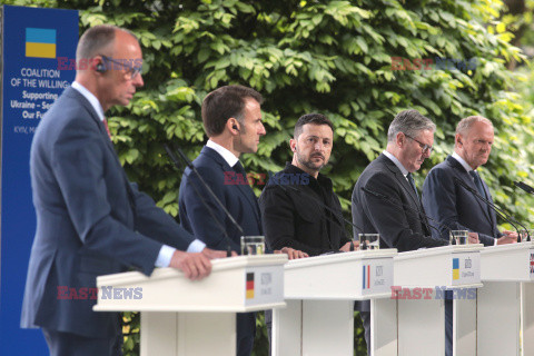 Europejscy politycy z wizytą w Kijowie