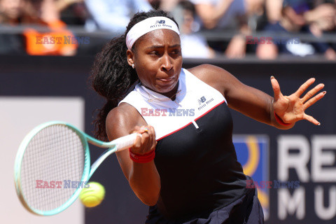 WTA Rzym mecz Magda Linette - Coco Gauff