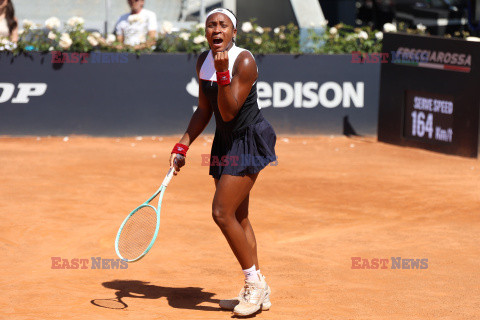 WTA Rzym mecz Magda Linette - Coco Gauff