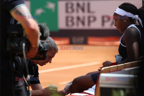 WTA Rzym mecz Magda Linette - Coco Gauff