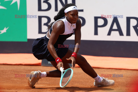 WTA Rzym mecz Magda Linette - Coco Gauff