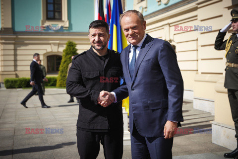 Europejscy politycy z wizytą w Kijowie