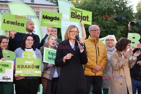 Magdalena Biejat w Krakowie