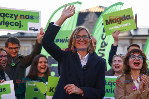 Magdalena Biejat w Krakowie