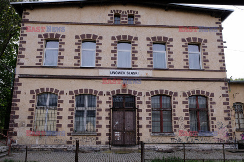 Opuszczony dworzec PKP w Lwówku Śląskim