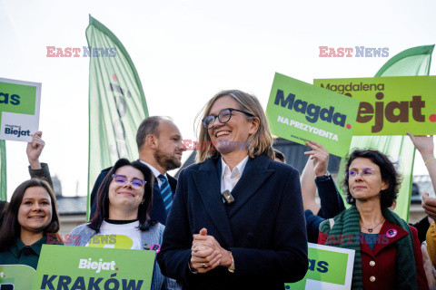 Magdalena Biejat w Krakowie