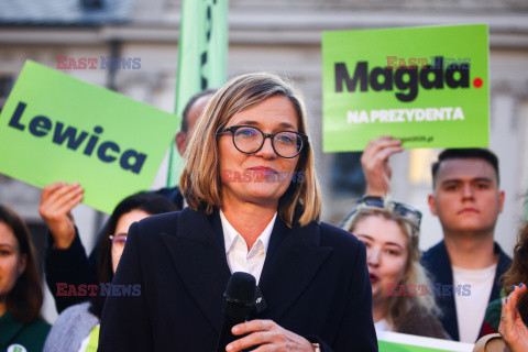 Magdalena Biejat w Krakowie