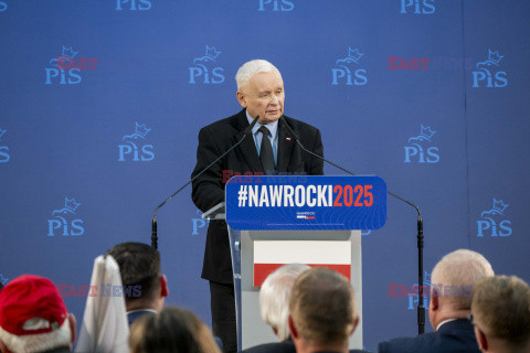 Jarosław Kaczyński w Wierzchosławicach