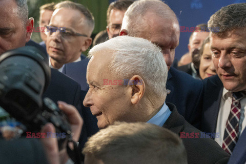 Jarosław Kaczyński w Wierzchosławicach