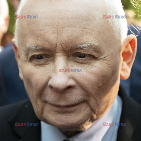 Jarosław Kaczyński w Wierzchosławicach