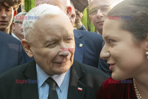 Jarosław Kaczyński w Wierzchosławicach