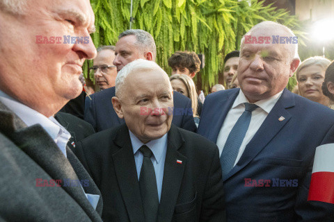 Jarosław Kaczyński w Wierzchosławicach