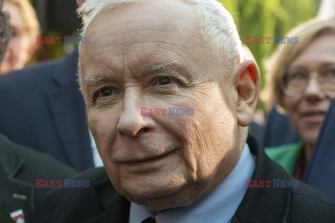 Jarosław Kaczyński w Wierzchosławicach