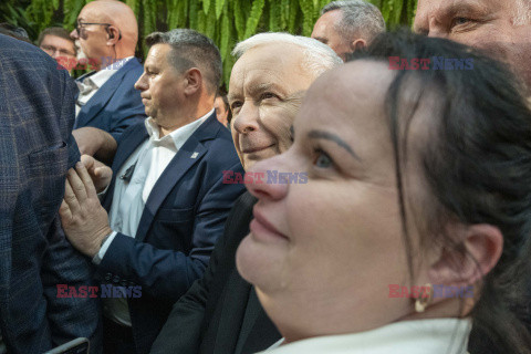 Jarosław Kaczyński w Wierzchosławicach