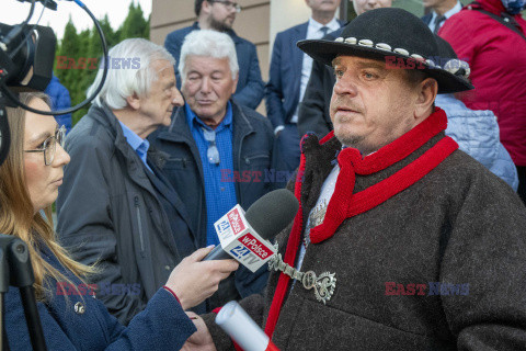 Jarosław Kaczyński w Wierzchosławicach