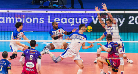 CEV Champions League 2025 - Sir Sicoma Monini Perugia vs Halkbank Ankara, Lodz