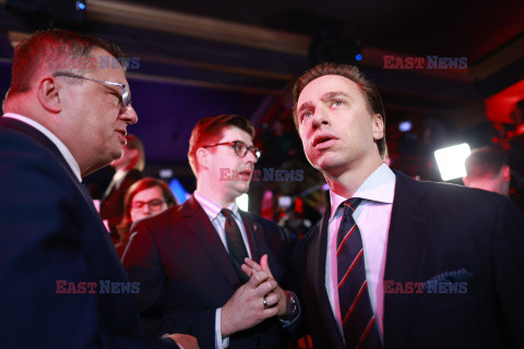 Wieczór wyborczy Sławomira Mentzena