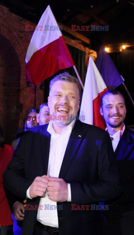 Wieczór wyborczy Adriana Zandberga