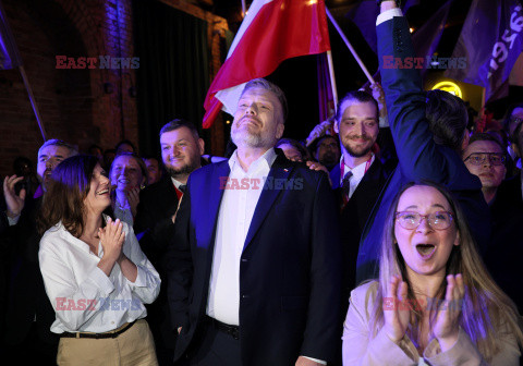 Wieczór wyborczy Adriana Zandberga