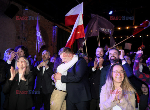 Wieczór wyborczy Adriana Zandberga