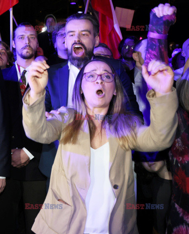 Wieczór wyborczy Adriana Zandberga