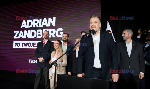 Wieczór wyborczy Adriana Zandberga