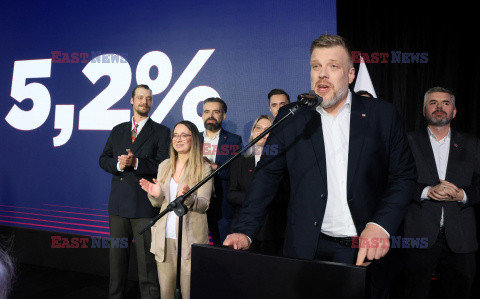 Wieczór wyborczy Adriana Zandberga