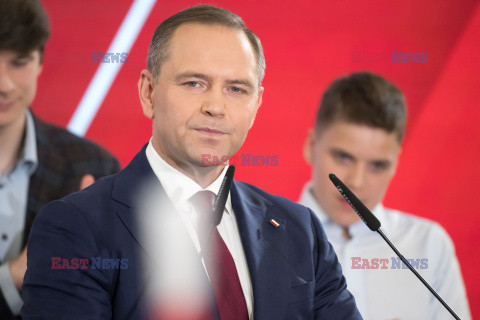 Wieczór wyborczy Karola Nawrockiego