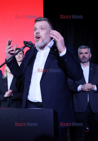 Wieczór wyborczy Adriana Zandberga