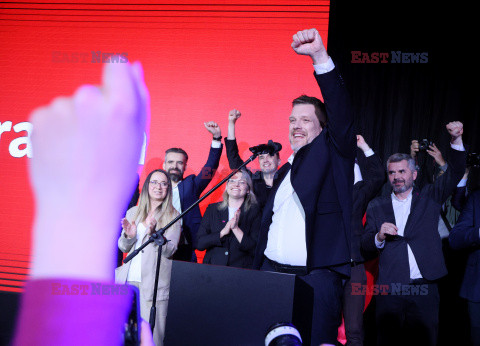 Wieczór wyborczy Adriana Zandberga