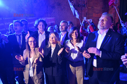 Wieczór wyborczy Adriana Zandberga