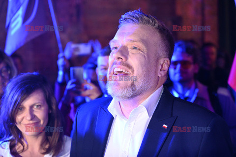 Wieczór wyborczy Adriana Zandberga