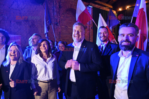 Wieczór wyborczy Adriana Zandberga