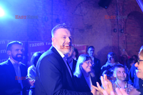 Wieczór wyborczy Adriana Zandberga