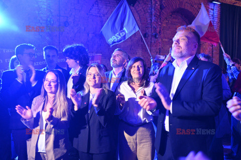 Wieczór wyborczy Adriana Zandberga