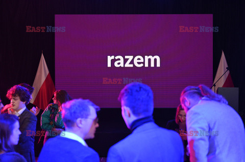 Wieczór wyborczy Adriana Zandberga