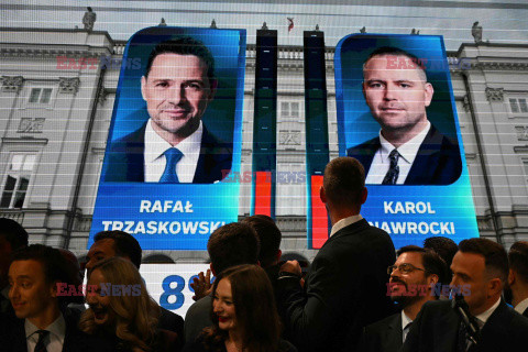 Wieczór wyborczy Sławomira Mentzena