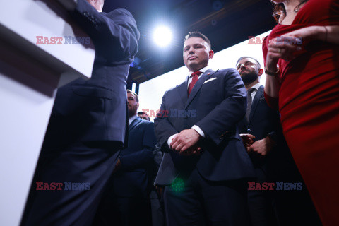 Wieczór wyborczy Sławomira Mentzena