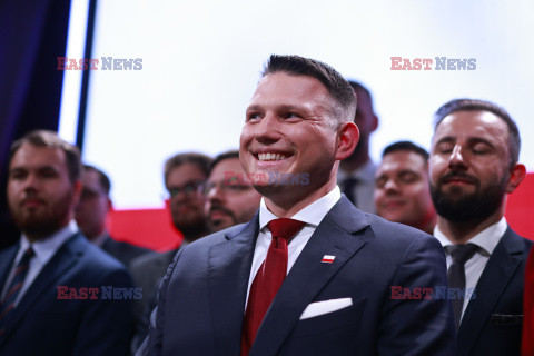 Wieczór wyborczy Sławomira Mentzena