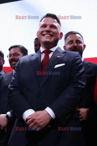 Wieczór wyborczy Sławomira Mentzena